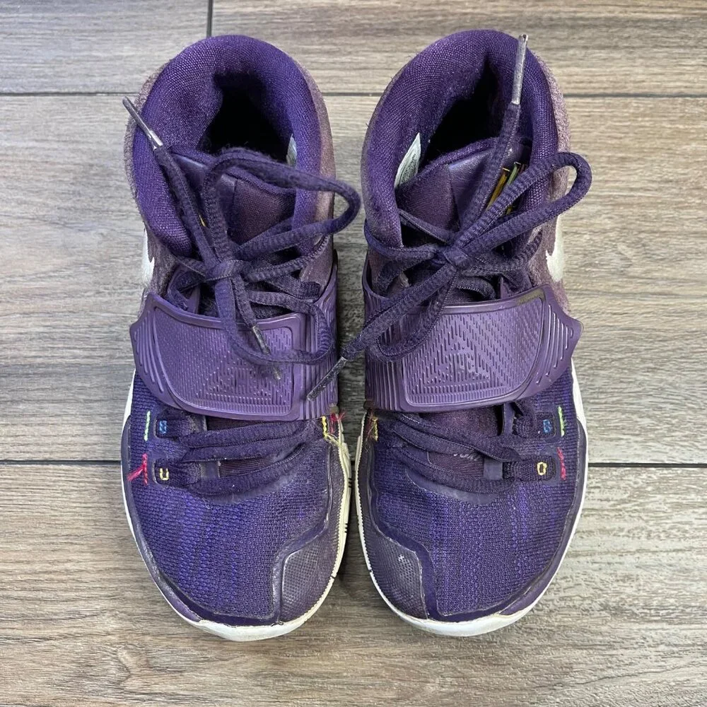Nike Kyrie Irving 6 BG Enlightenment Sneaker Youth 1‎ Purple Basketball Casual